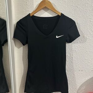 Nike Women's Black V-Neck Tee